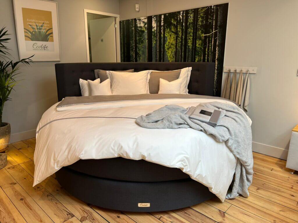 Rond bed van Ecolife Beds
